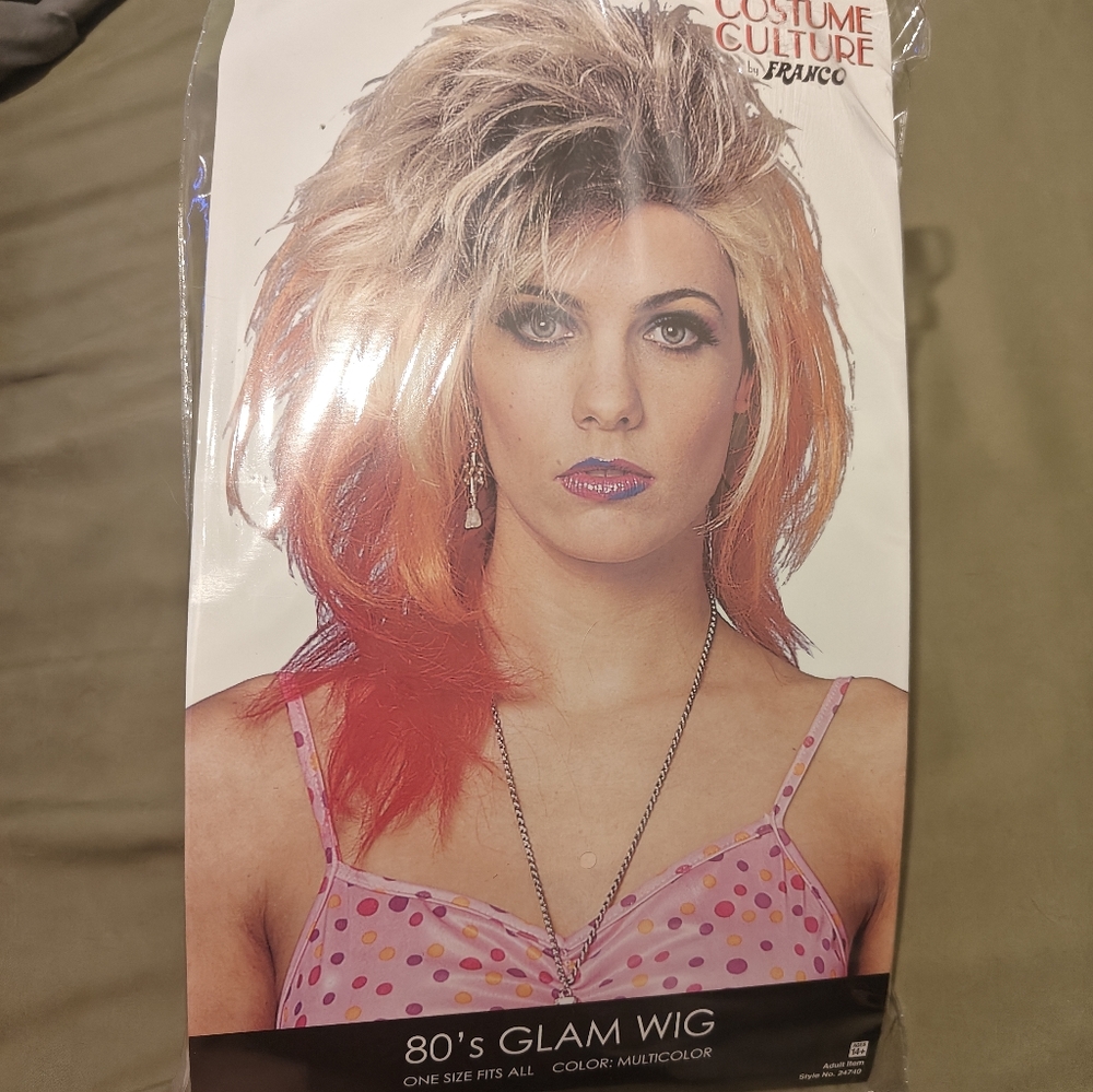 Costume Culture 80's Glam Wig